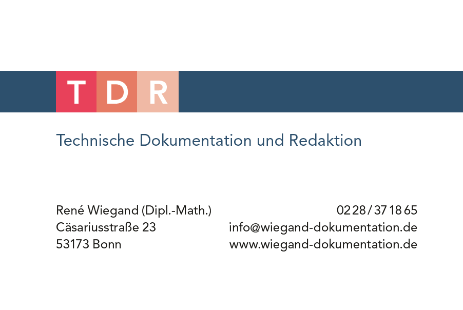 Anzeige - Ren Wiegand